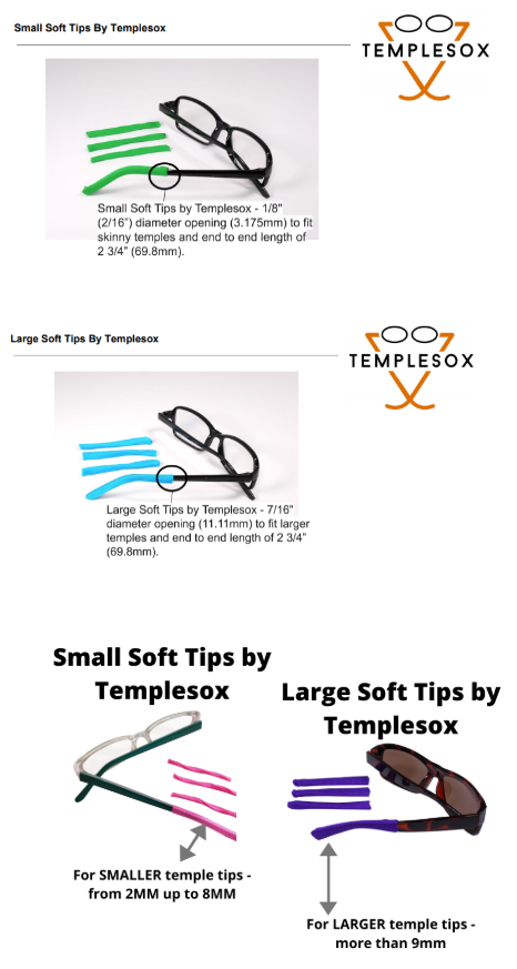 Soft tip sizes